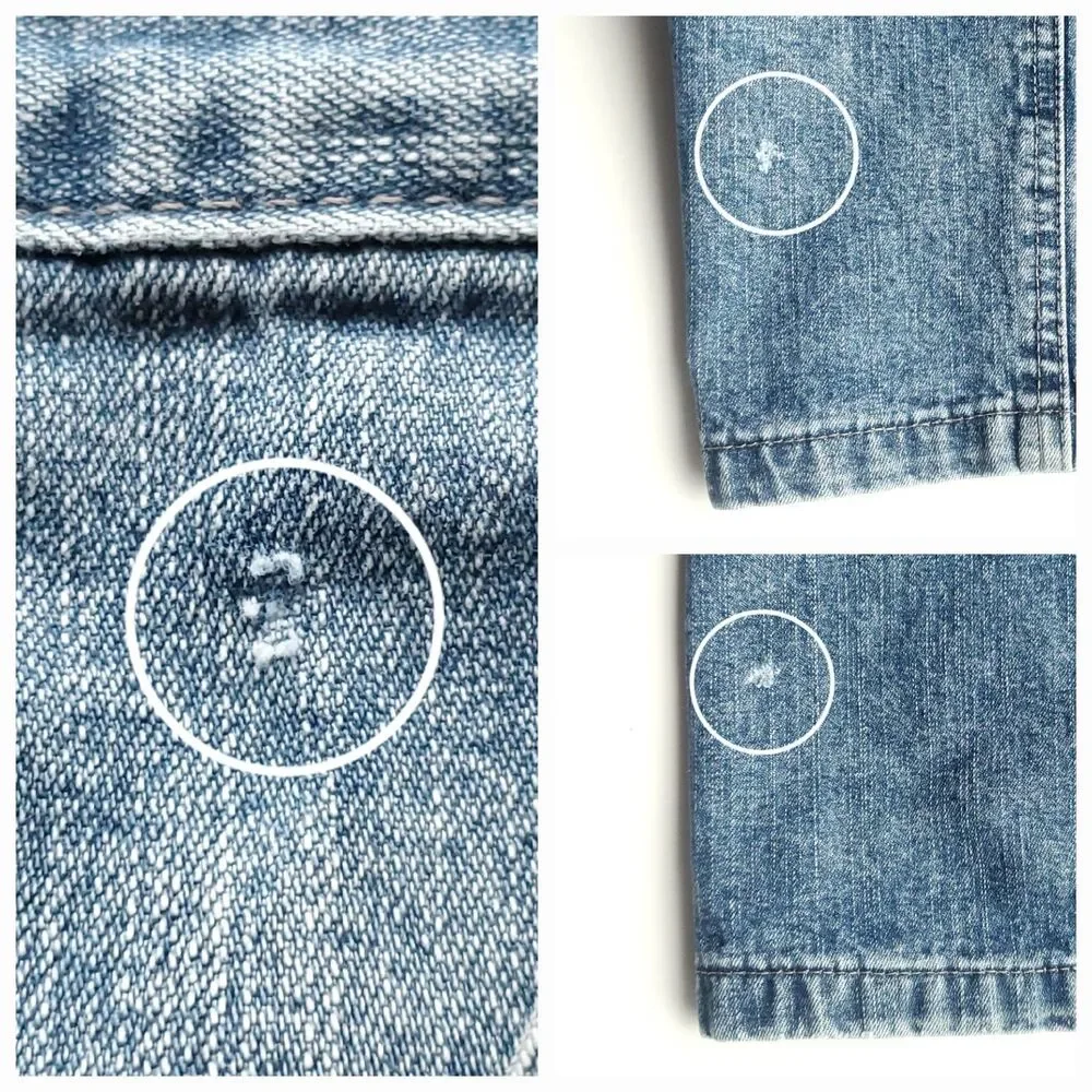 Vintage Wrangler Denim Cargo Jeans Lot of 2 Mens 42 (Fits 40 & 41 x 28.5) Faded